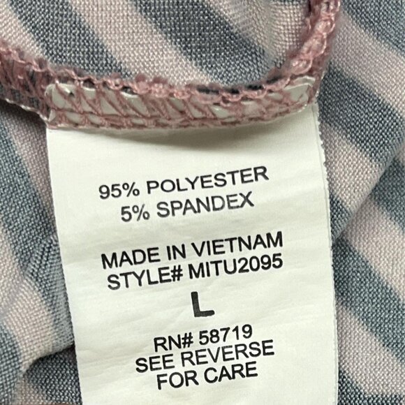 Notations Pink + Black Embellished Top | L - Picture 4 of 5